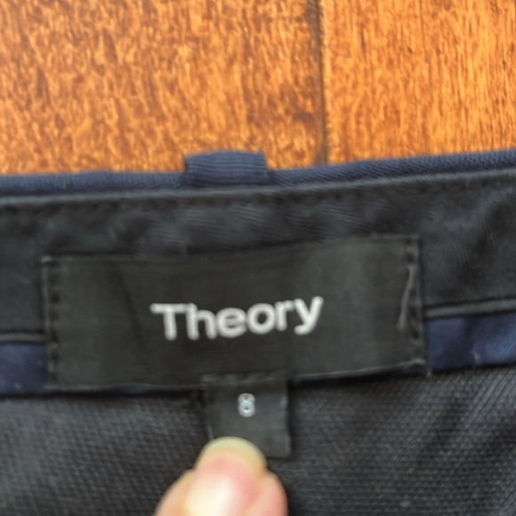 Vintage Theory Testra 2C Contour Wool
 Navy Pants Size 8 Made in USA - Picture 4 of 9